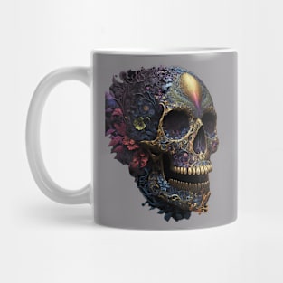 Gothic Roses and Skulls Mug